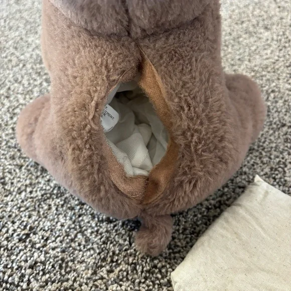 * Microwaveable Warming Hippo Stuffed Animal Huggable Warm Me Up Cuddle Comfort - Picture 3 of 8